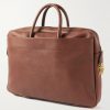 Full-Grain Leather Briefcase - BK Full-Grain Leather Briefcase - BK