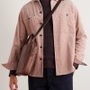 Full-Grain Leather Briefcase - OU Full-Grain Leather Briefcase - OU