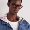 Black Frame 51 Convertible Square-Frame Gold-Tone and Tortoiseshell Acetate Optical Glasses - E2