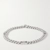 Small Rhodium-Plated Chain Bracelet Small Rhodium-Plated Chain Bracelet