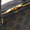 Triomphe Medium Leather-Trimmed Logo-Jacquard Canvas Weekend Bag - CU Triomphe Medium Leather-Trimmed Logo-Jacquard Canvas Weekend Bag - CU