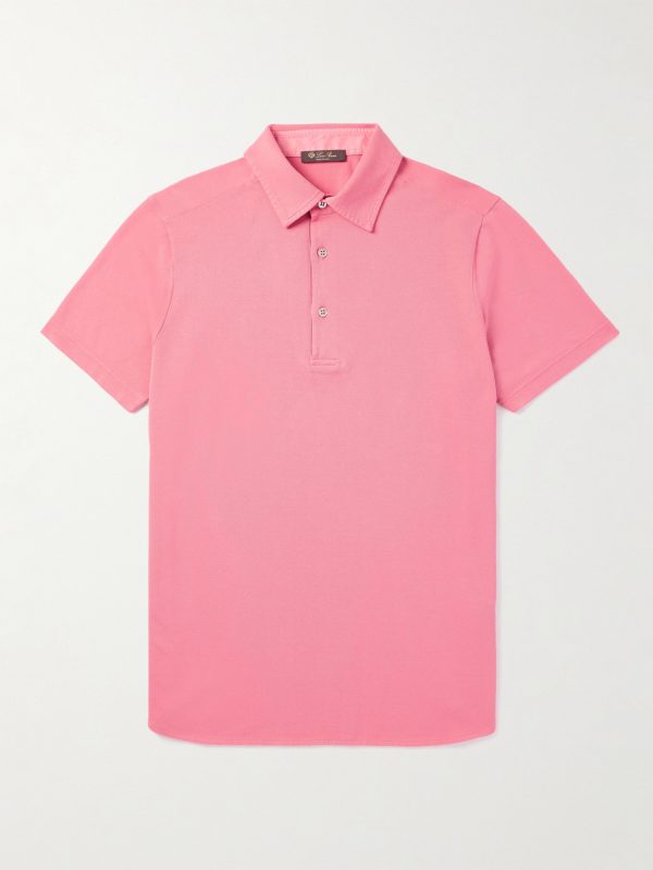 Cotton-Piqué Polo Shirt