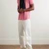 Cotton-Piqué Polo Shirt - OU