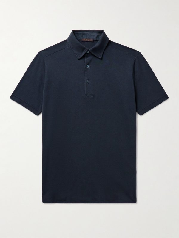 Cotton-Piqué Polo Shirt