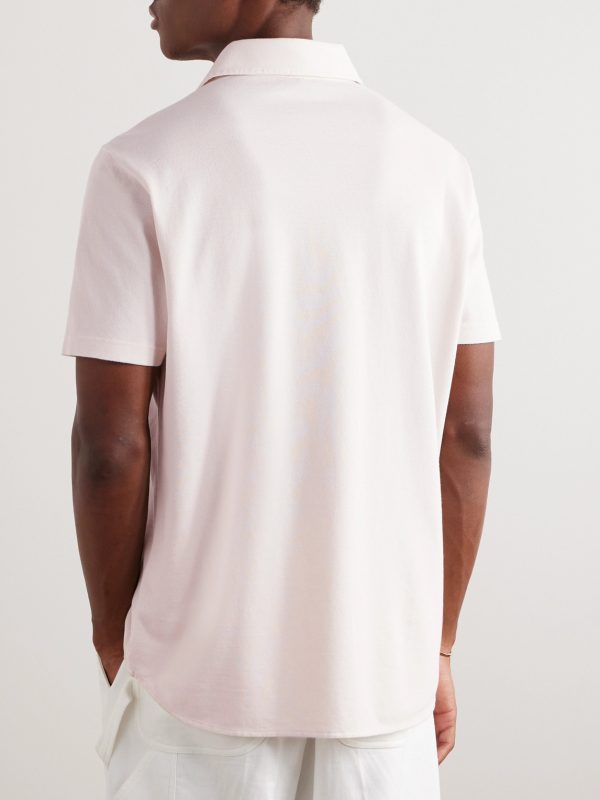 Cotton-Piqué Polo Shirt - BK Cotton-Piqué Polo Shirt - BK