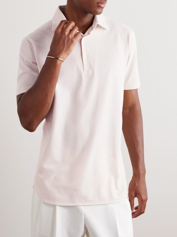 Cotton-Piqué Polo Shirt - FR Cotton-Piqué Polo Shirt - FR