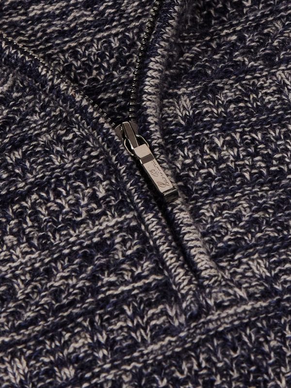 Fancy Cashmere Half-Zip Sweater - CU Fancy Cashmere Half-Zip Sweater - CU