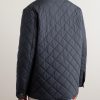 Ampay Quilted Shell Shirt Jacket - BK