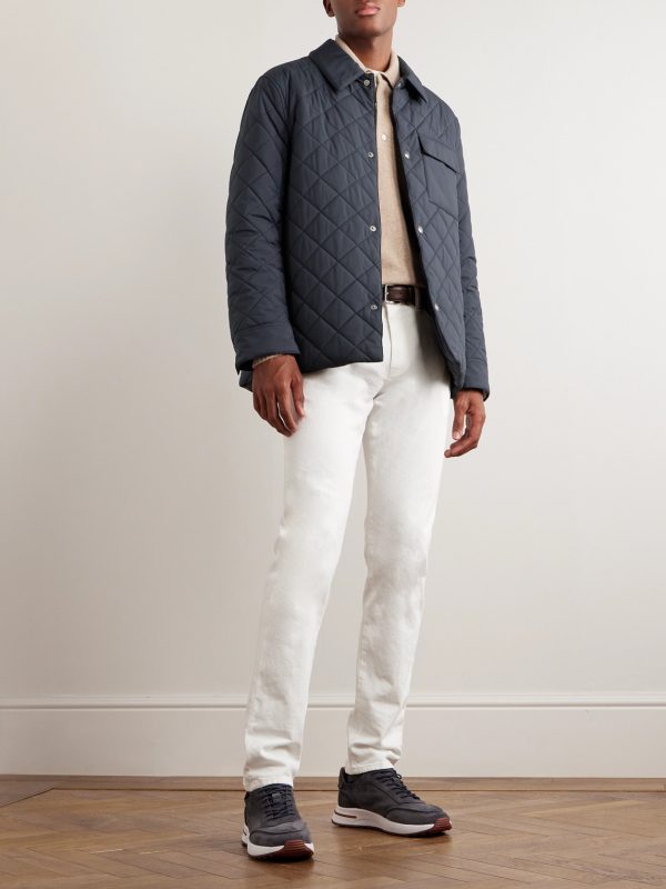 Ampay Quilted Shell Shirt Jacket - OU
