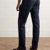 Straight-Leg Cotton and Cashmere-Blend Jeans - BK