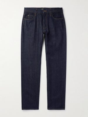 Straight-Leg Cotton and Cashmere-Blend Jeans Straight-Leg Cotton and Cashmere-Blend Jeans