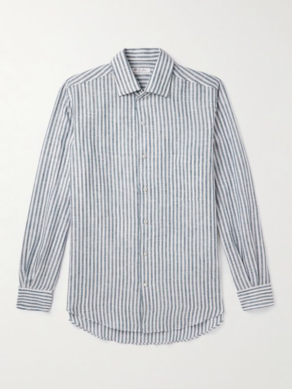 André Striped Linen Shirt André Striped Linen Shirt