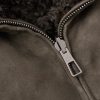Reversible Suede and Shearling Gilet - CU Reversible Suede and Shearling Gilet - CU