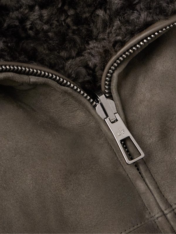 Reversible Suede and Shearling Gilet - CU Reversible Suede and Shearling Gilet - CU