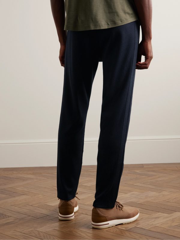Balfour Cashmere, Virgin Wool and Silk-Blend Sweatpants - BK Balfour Cashmere, Virgin Wool and Silk-Blend Sweatpants - BK