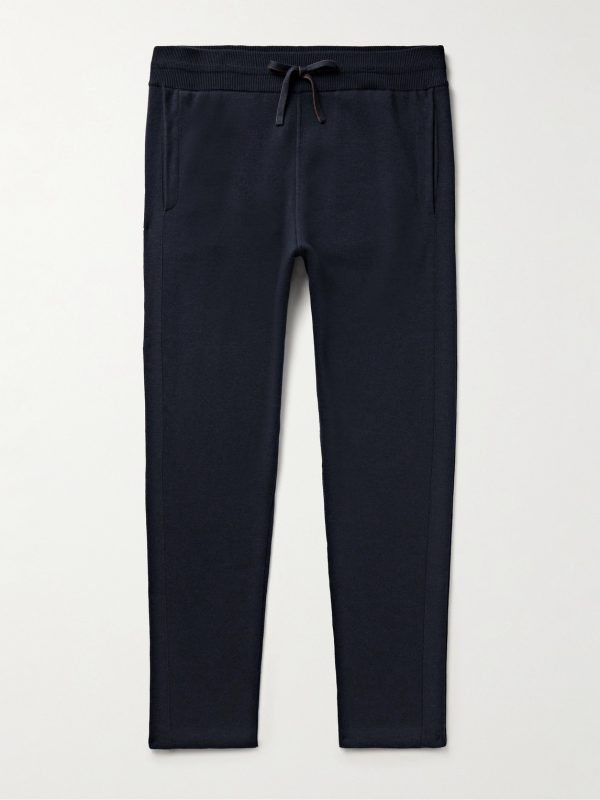 Balfour Cashmere, Virgin Wool and Silk-Blend Sweatpants Balfour Cashmere, Virgin Wool and Silk-Blend Sweatpants
