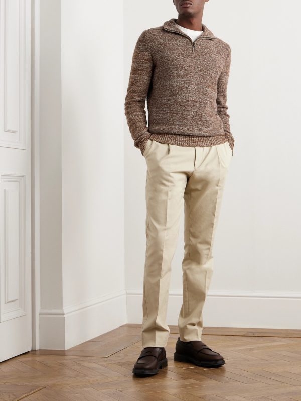 Fancy Cashmere Half-Zip Sweater - OU Fancy Cashmere Half-Zip Sweater - OU