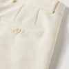City Slim-Fit Tapered Pleated Double-Faced Cotton Trousers - CU