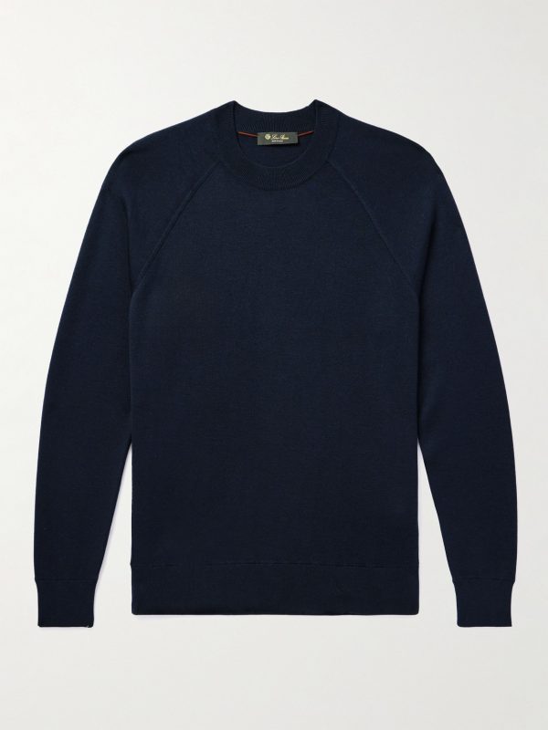 Cashmere, Virgin Wool and Silk-Blend Sweater Cashmere, Virgin Wool and Silk-Blend Sweater