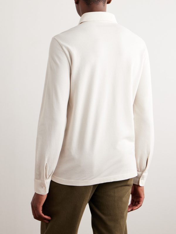 Cotton-Piqué Polo Shirt - BK Cotton-Piqué Polo Shirt - BK