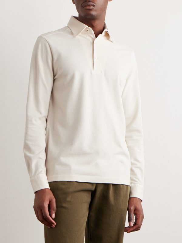 Cotton-Piqué Polo Shirt - FR Cotton-Piqué Polo Shirt - FR