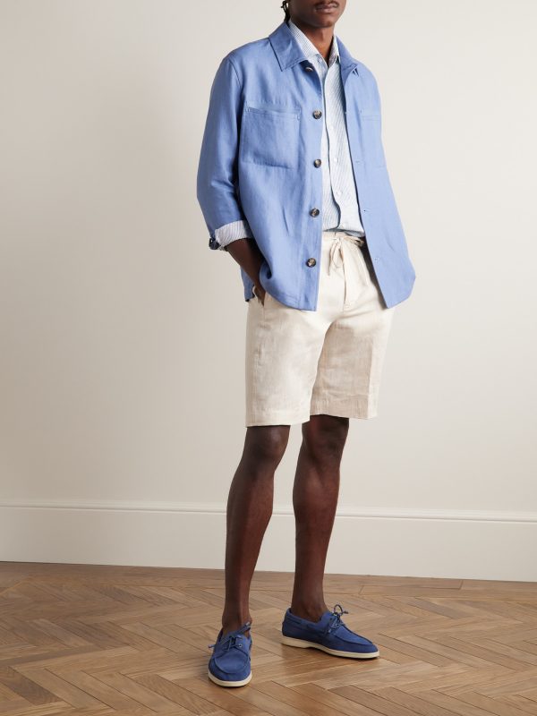 André Striped Linen Shirt - OU André Striped Linen Shirt - OU
