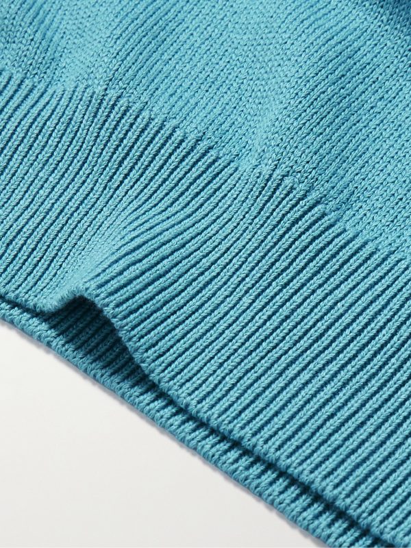 Cotton and Silk-Blend Sweater - CU Cotton and Silk-Blend Sweater - CU