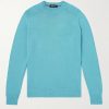 Cotton and Silk-Blend Sweater Cotton and Silk-Blend Sweater