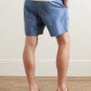 Straight-Leg Pleated Linen Bermuda Shorts - BK Straight-Leg Pleated Linen Bermuda Shorts - BK