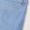 Straight-Leg Pleated Linen Bermuda Shorts - CU Straight-Leg Pleated Linen Bermuda Shorts - CU