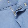 Straight-Leg Pleated Linen Bermuda Shorts - E1 Straight-Leg Pleated Linen Bermuda Shorts - E1