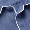 Camp-Collar Slub Linen Shirt - CU Camp-Collar Slub Linen Shirt - CU