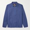 Linen Half-Zip Jacket Linen Half-Zip Jacket