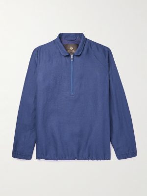 Linen Half-Zip Jacket Linen Half-Zip Jacket