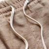 Arizona Straight-Leg Linen Drawstring Bermuda Shorts - E1 Arizona Straight-Leg Linen Drawstring Bermuda Shorts - E1