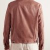 Slim-Fit Suede Jacket - BK
