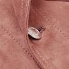 Slim-Fit Suede Jacket - CU