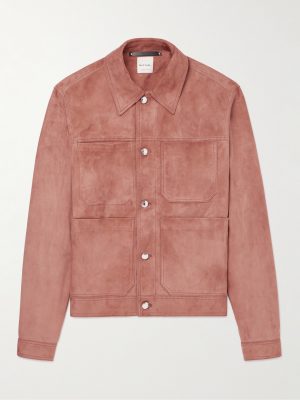 Slim-Fit Suede Jacket Slim-Fit Suede Jacket