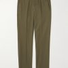Tapered Organic-Cotton Twill Trousers Tapered Organic-Cotton Twill Trousers