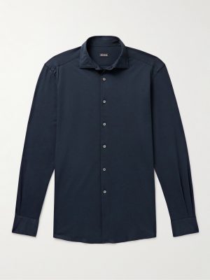 Cotton-Piqué Shirt Cotton-Piqué Shirt