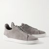 Triple Stitch™ Suede Slip-On Sneakers - FR