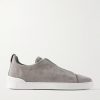 Triple Stitch™ Suede Slip-On Sneakers