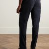 Slim-Fit Straight-Leg Stretch-Cotton Twill Trousers - BK Slim-Fit Straight-Leg Stretch-Cotton Twill Trousers - BK