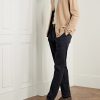 Slim-Fit Straight-Leg Stretch-Cotton Twill Trousers - OU Slim-Fit Straight-Leg Stretch-Cotton Twill Trousers - OU