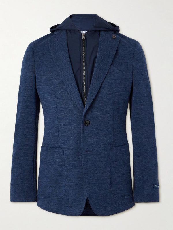 The Winter Excursionist Elite Wool Blazer with Removable Shell Hooded Gilet The Winter Excursionist Elite Wool Blazer with Removable Shell Hooded Gilet