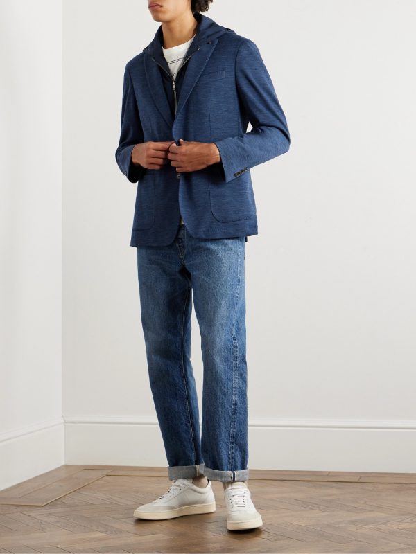 The Winter Excursionist Elite Wool Blazer with Removable Shell Hooded Gilet - OU The Winter Excursionist Elite Wool Blazer with Removable Shell Hooded Gilet - OU
