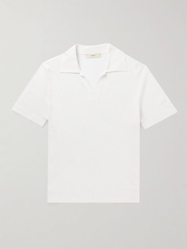 Slim-Fit Cotton Polo Shirt Slim-Fit Cotton Polo Shirt