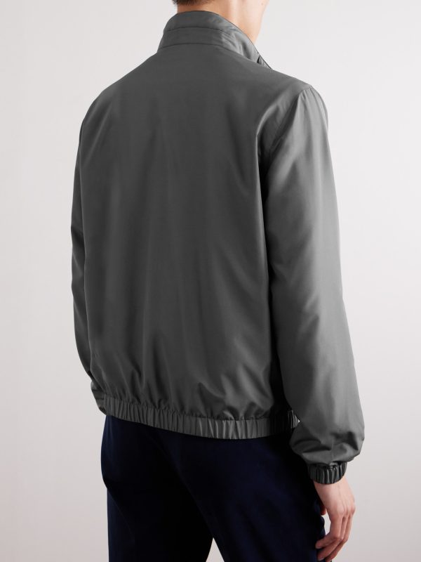 Reversible Shell Bomber Jacket - BK Reversible Shell Bomber Jacket - BK