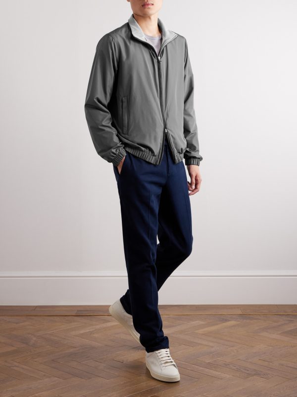 Reversible Shell Bomber Jacket - OU Reversible Shell Bomber Jacket - OU