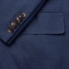 Double-Breasted Linen and Wool-Blend Blazer - CU